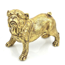 Wholesale Cast Small Large Sculpture One Piece Custom Antique Gold Table Home Decor Dog Bronze Statues